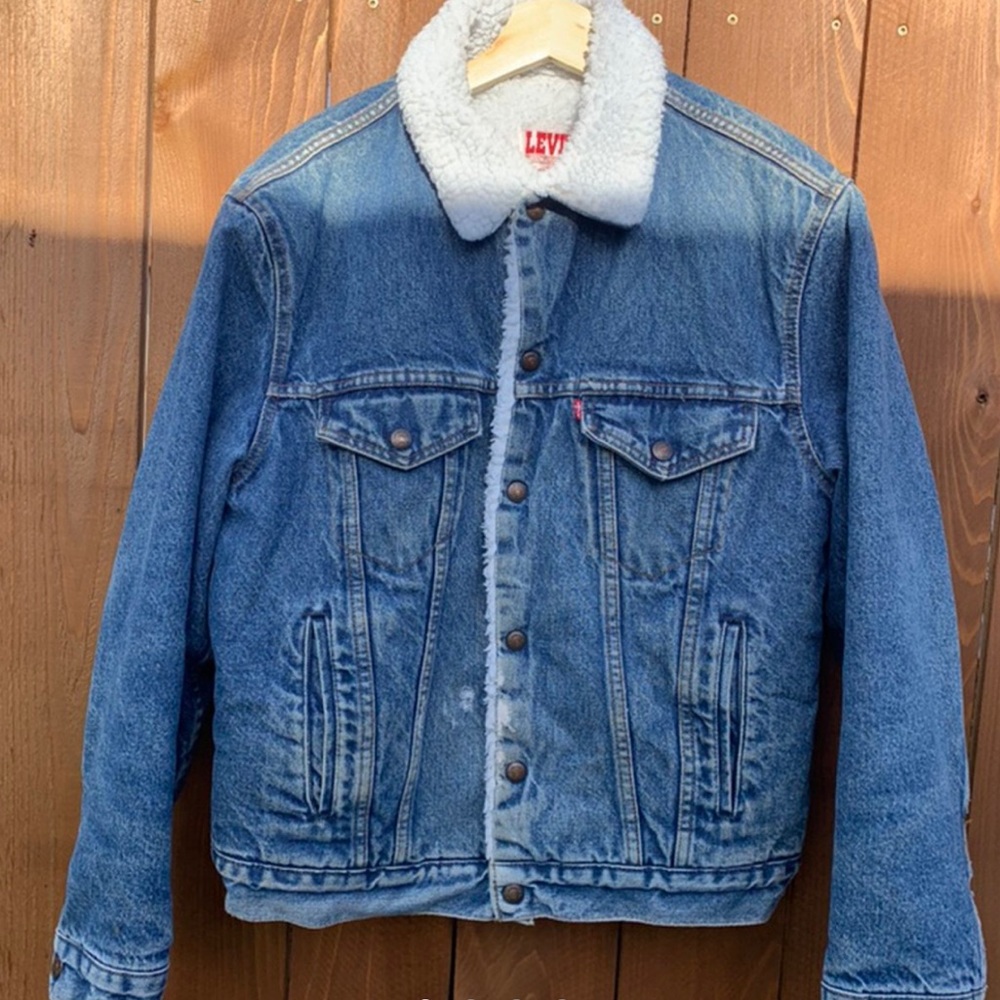 Vintage Levi’s Denim Sherpa Jacket